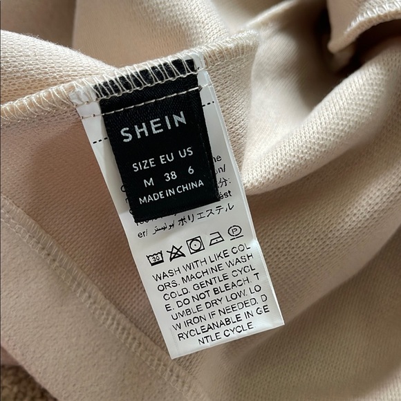 SHEIN Cream Women's Blazer - Picture 6 of 7